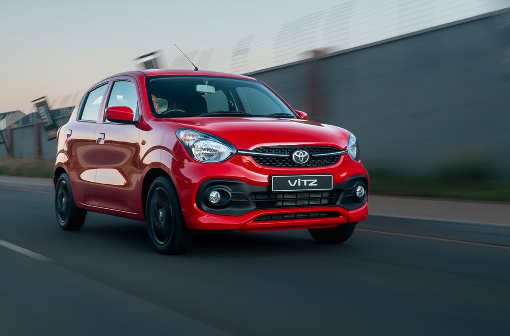Toyota Vitz – one of South Africa’s cheapest cars options for budget-conscious drivers